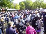 Rally in Bolton Town Centre