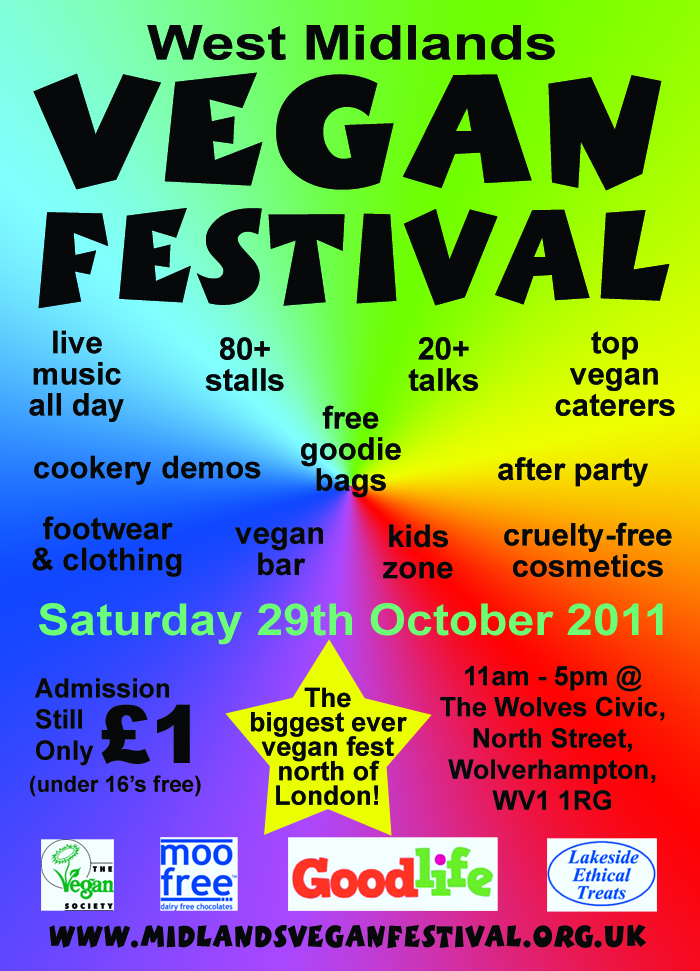 Please help to promote the W. Mids Vegan Festival - UK Indymedia